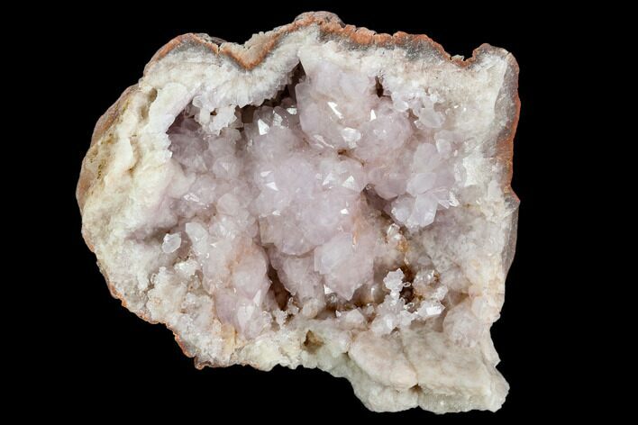 Pink Amethyst Geode Section - Argentina #120443